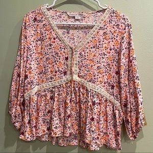 Vanilla Star Elbow length shirt size medium elbow length blouse brand new shirt